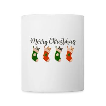 Merry Christmas - Cats for Christmas - Mug - white - Front