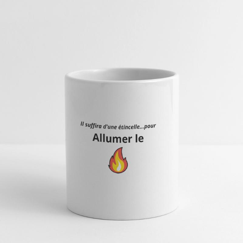Allumer le feu chanson Mug blanc