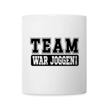 TEAM JOGGING LAUFMOTIVATION - Tasse - Weiß - Vorne