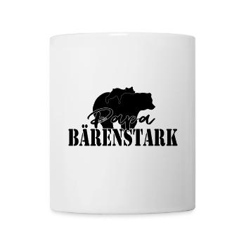Papa Bärenstark 2024 – Un design de père fort - Mug blanc - blanc - Devant