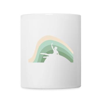 Gymnastique Équilibre sur les mains Entraînement de gymnastique - Mug blanc - blanc - Devant