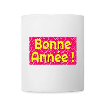 BONNE ANNÉE MEILLEURS Vœux - Mug blanc - blanc - Devant