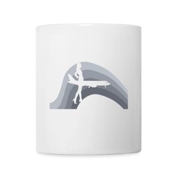 Flugbegleiter Flugbegleiterin - Tasse - Weiß - Vorne