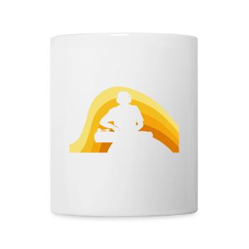 DJ Discjockey Trance - Tasse - Weiß - Vorne