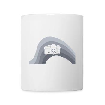 Photographie reflex - Mug blanc - blanc - Devant