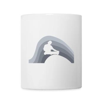DJ Discjockey Rave - Tasse - Weiß - Vorne