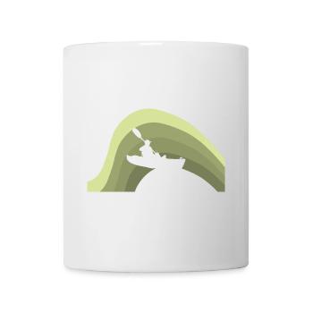 Kayaking Rafting Kayak - Mug blanc - blanc - Devant