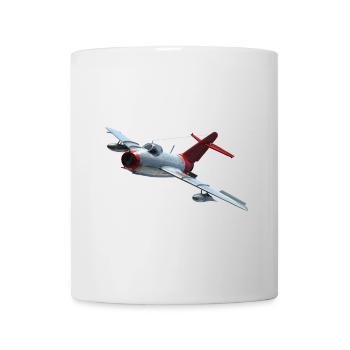 MiG-15 - Mug blanc - blanc - Devant