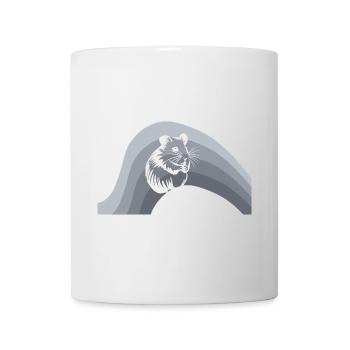 Nagetier Meerschweinchen - Tasse - Weiß - Vorne