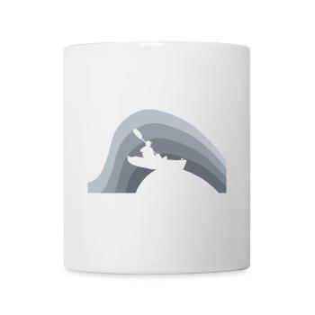 Kajakfahren Paddeln Ruder - Tasse - Weiß - Vorne