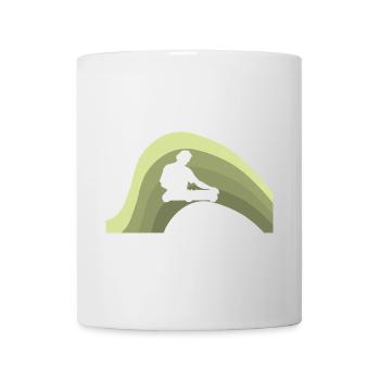 DJ Djing Shuffle - Tasse - Weiß - Vorne