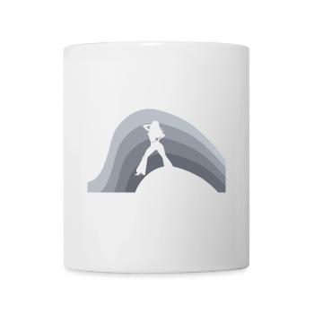Disco Électronique - Mug blanc - blanc - Devant