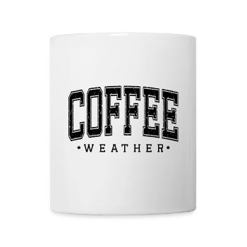Coffee Weather Cozy Season Winter Fall Cozy Vibes - Mug - white - Front