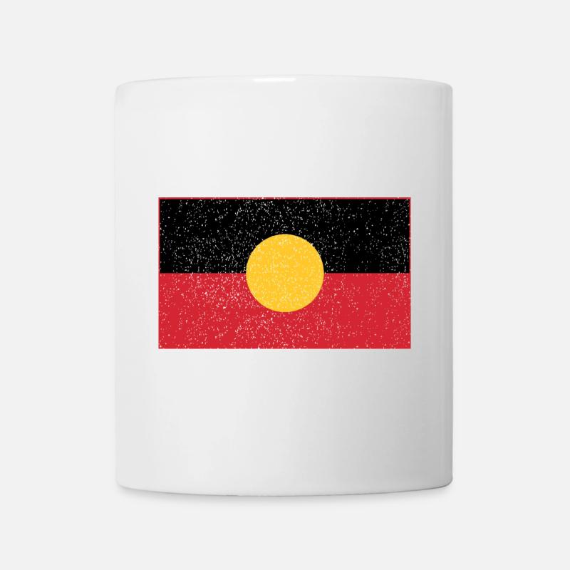 Australiens aborigènes - Mug blanc - blanc