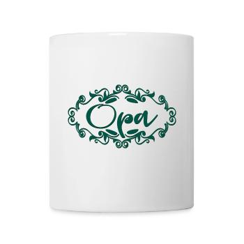 VATERTAGSGESCHENKE FÜR GROßVATER - OPA PAPA - Tasse - Weiß - Vorne