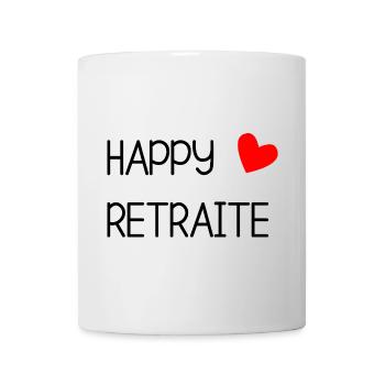 RUHESTAND. RUHESTAND. PENSIONIERT. RUHESTAND - Tasse - Weiß - Vorne