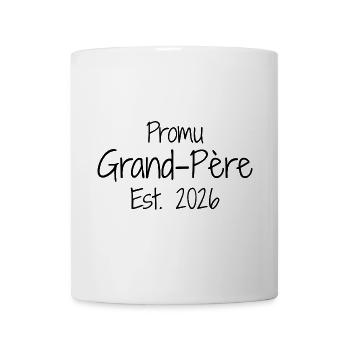 Promoted to Grandpa East 2026 - Mug - white - Front