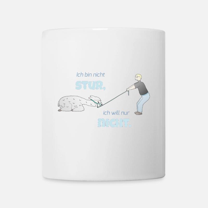 Lustiges Alpaka - Tasse - Weiß