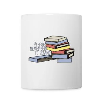 Please Remember to Rewind Nostalgia - Mug - white - Front
