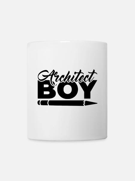 Kleiner Architekt - Tasse - Weiß