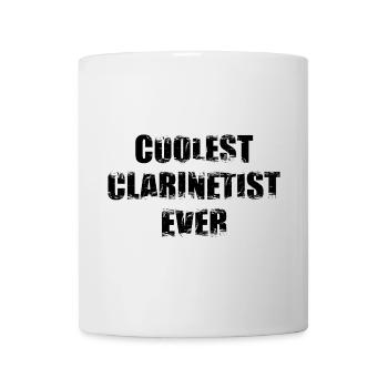 Cooler Klarinettist - Tasse - Weiß - Vorne