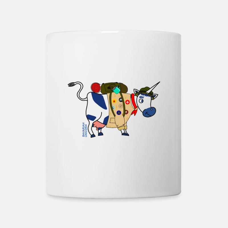BAVARIAN UNICORN - Pfadfinder - Tasse - Weiß