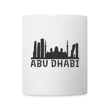 Abu Dhabi Nightscape - Tasse - Weiß - Vorne