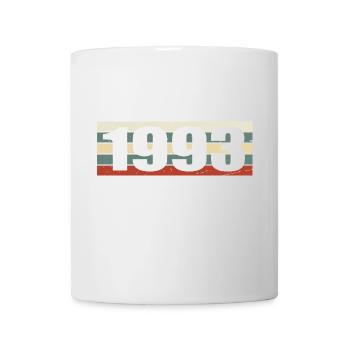 1993 Jahrgang 1993 Geschenk 1993 Geburtstag 1993 - Tasse - Weiß - Vorne