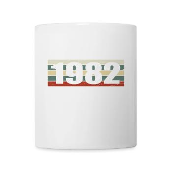 1982 Jahrgang 1982 Geschenk 1982 Geburtstag 1982 - Tasse - Weiß - Vorne
