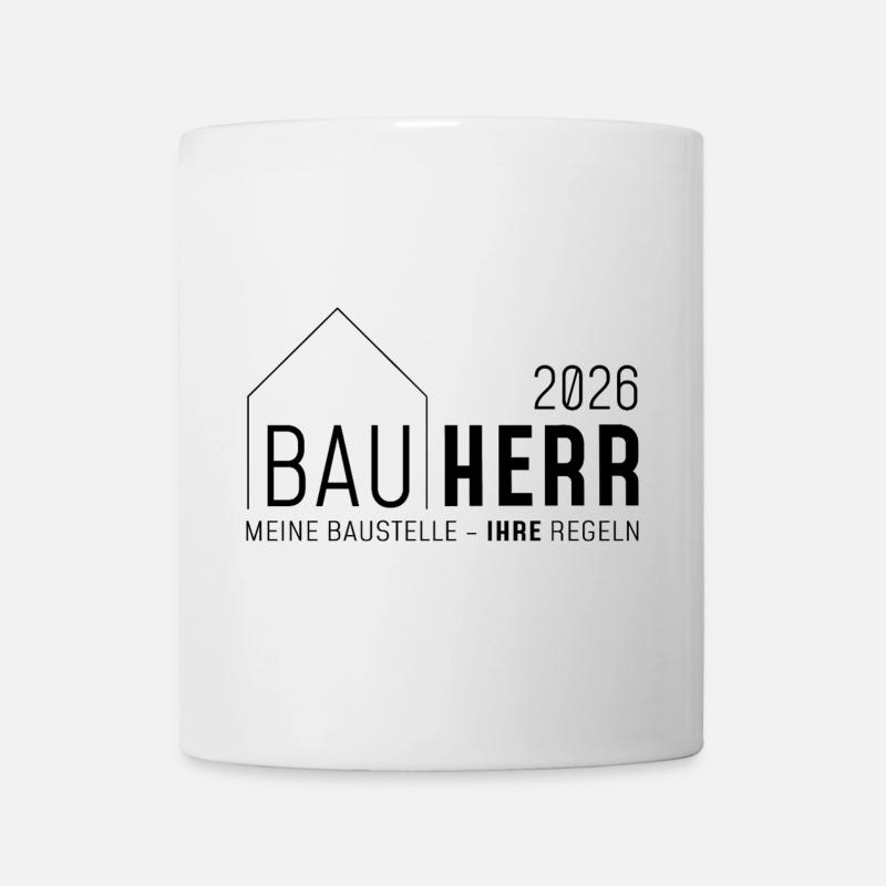 Builder 2026 - Mon chantier VOS règles - Mug blanc - blanc