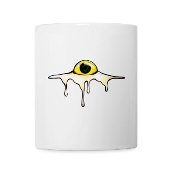 Fried Eye – Sunny Side Creepy - Tasse - Weiß - Vorne