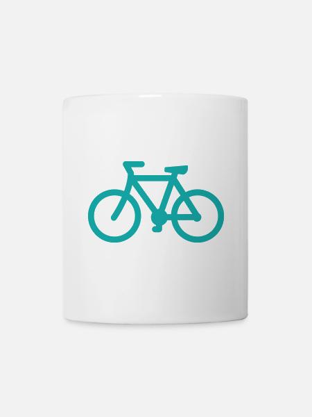 bike - Tasse - Weiß