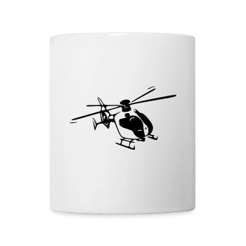 White Helicopter - EC135 Women's T-Shirts - Mug - white - Front