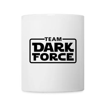 Team dark force - Tasse - Weiß - Vorne