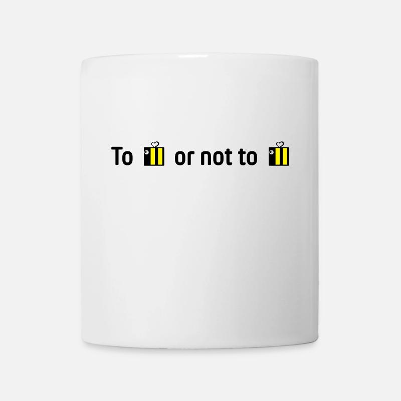 to bee or not to bee - Mug - white