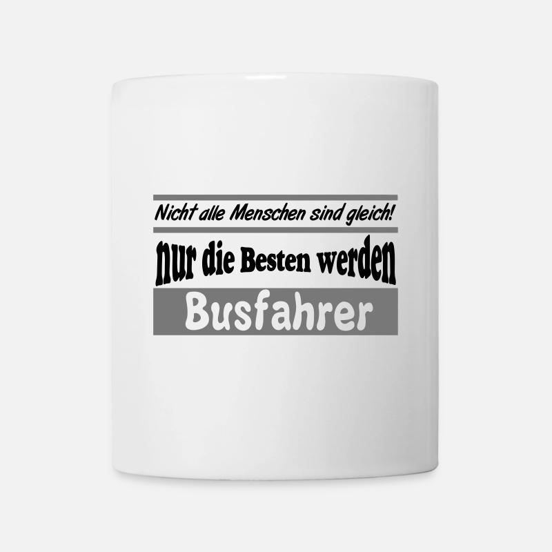 Busfahrer Bus Omnibus die besten Busfahrer (25) - Tasse - Weiß