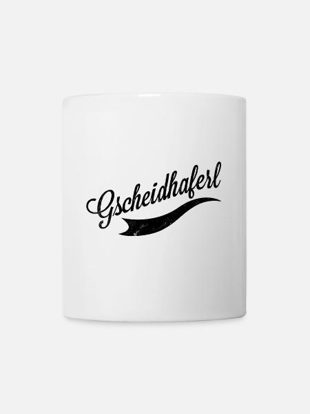Gscheidhaferl - Tasse - Weiß