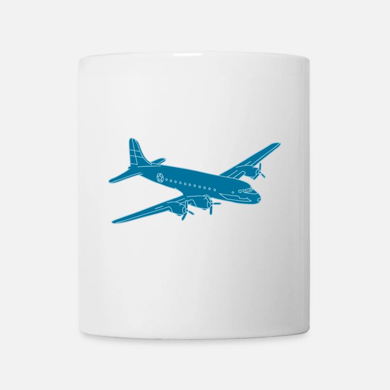Avion 2 - Mug blanc - blanc