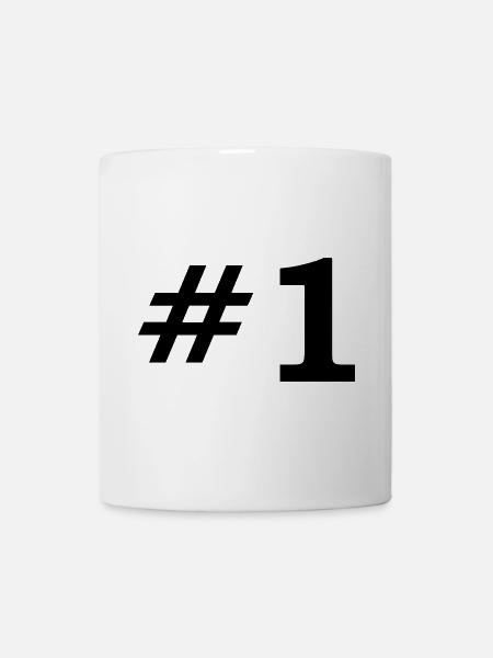 Number One - Mug - white