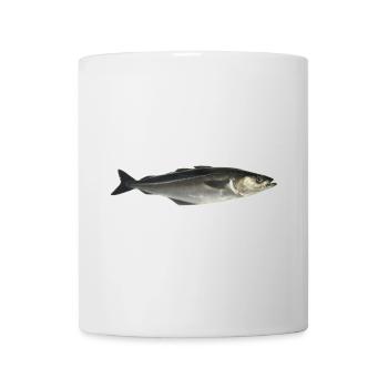 Fisch Pollack - Tasse - Weiß - Vorne