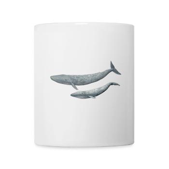 Blue Whale - Blue Whale - Baleine bleue - Tasse - Weiß - Vorne