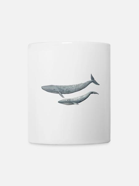 Blue whale - Blue whale - Baleine bleue - Mug - white