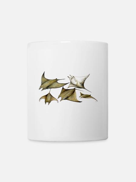 Tarapacana Mobula Stingray - Devil Fish - Raie - Mug blanc - blanc