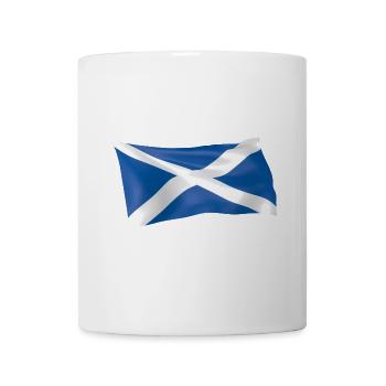 Scottish flag for Scotland - Mug - white - Front
