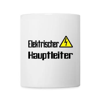 hauptleiter - Tasse - Weiß - Vorne