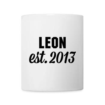 Leon est 2013 - Tasse - Weiß - Vorne