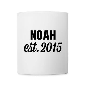 Noah est 2015 - Tasse - Weiß - Vorne