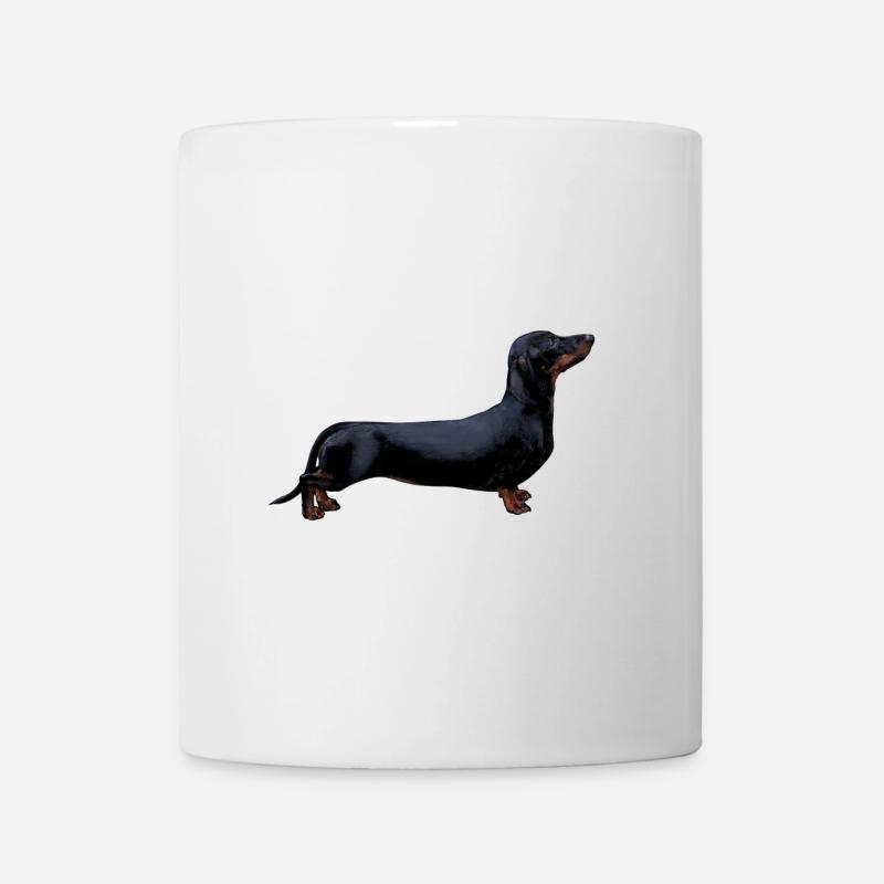 Dachshund - Mug blanc - blanc