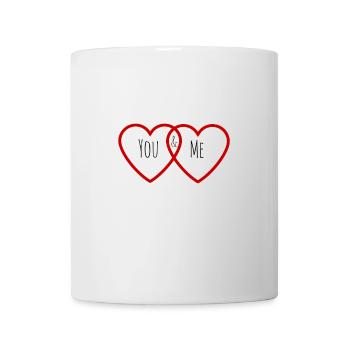 You and me - Tasse - Weiß - Vorne