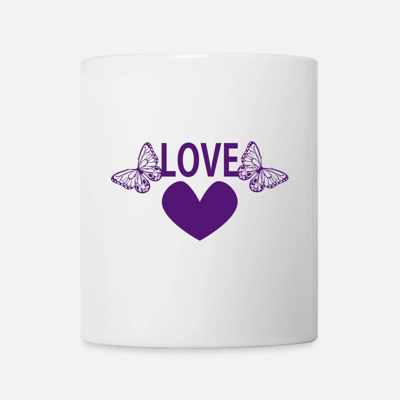 LOVE - Tasse - Weiß